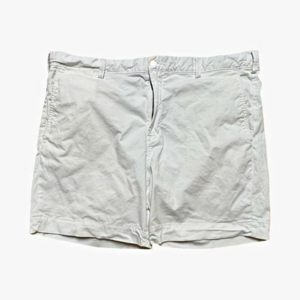 Polo Ralph Lauren Men’s 40 White Bedford Stretch Straight Fit 7” Chino Shorts